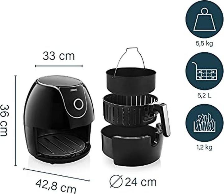 Actual product image Princess Hot Air Deep Fryer Aerofryer XXL