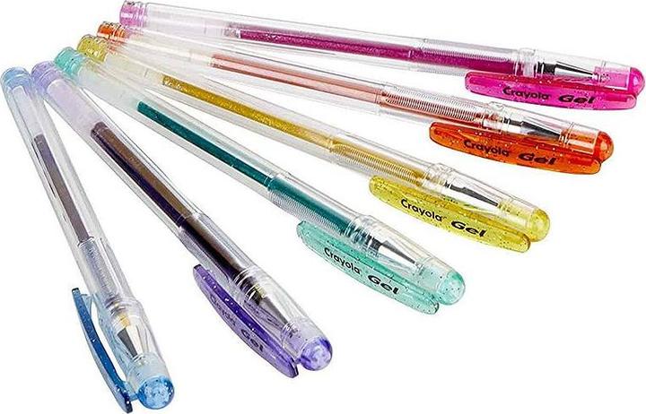 Actual product image Crayola Glitter gel pens (6 x)