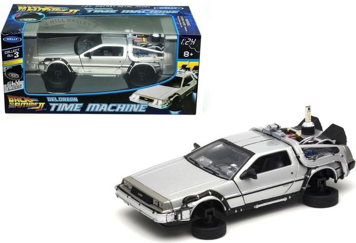 Actual product image Welly DeLorean Back to the Future II