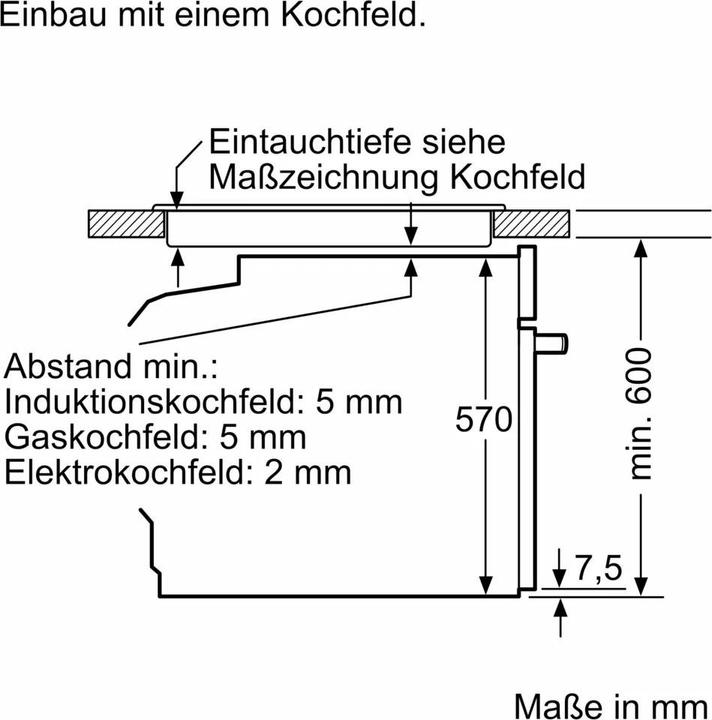 Actual product image Siemens iQ500 HB517GBS3