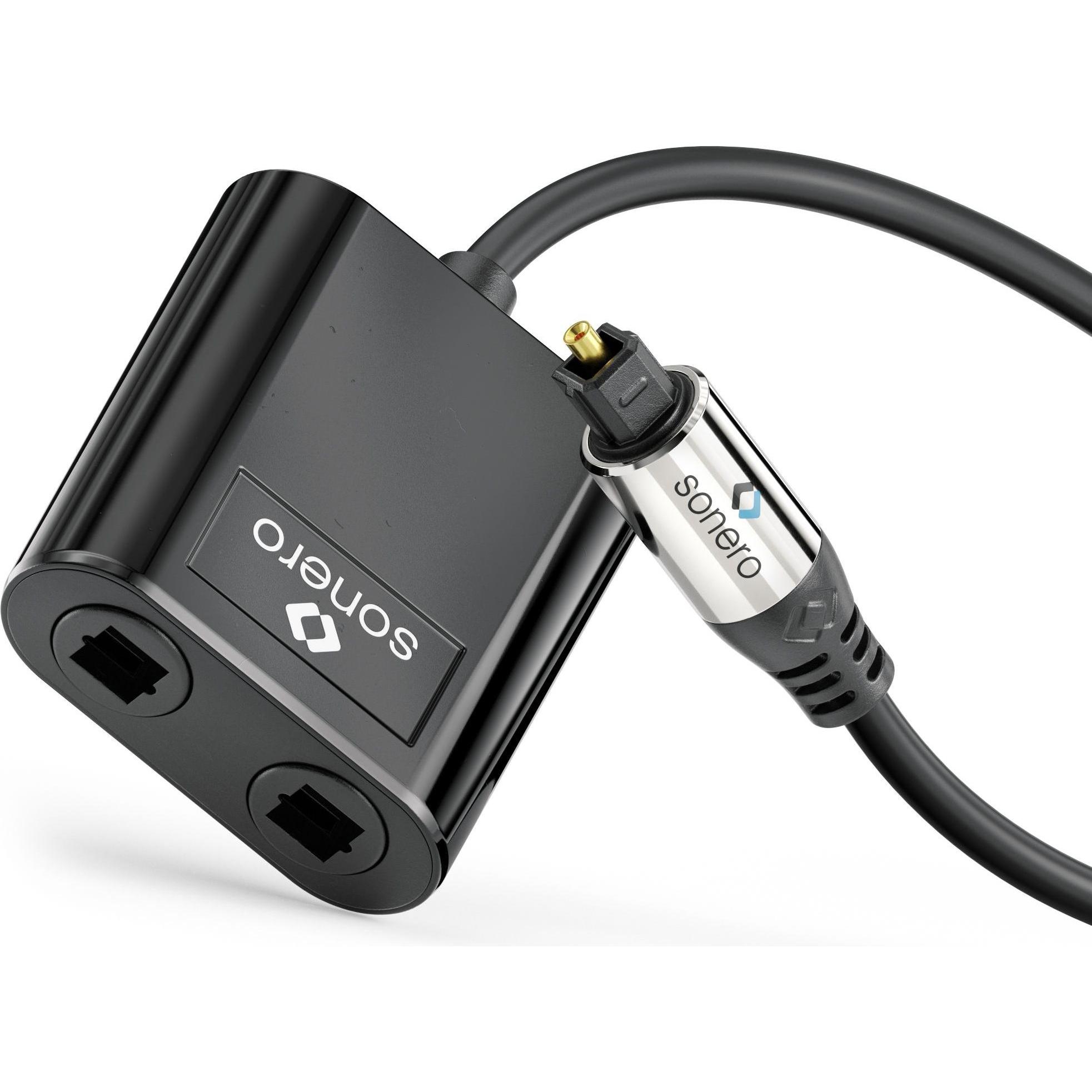 Thumbnail - Sonero SON S-OCA001 (Splitter), Audio Adapter, Schwarz