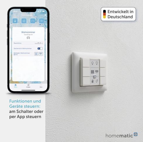 Produktbild Homematic IP Wandtaster - 6-fach