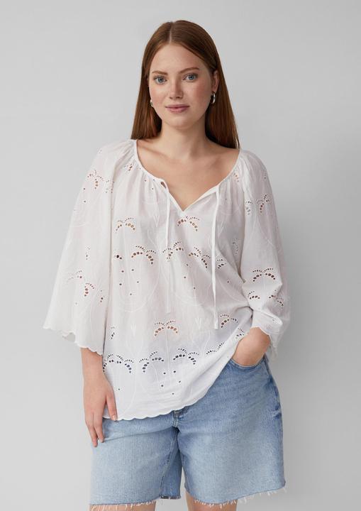Bluse Bluse mit Lochspitzen-Details acheter sur Galaxus