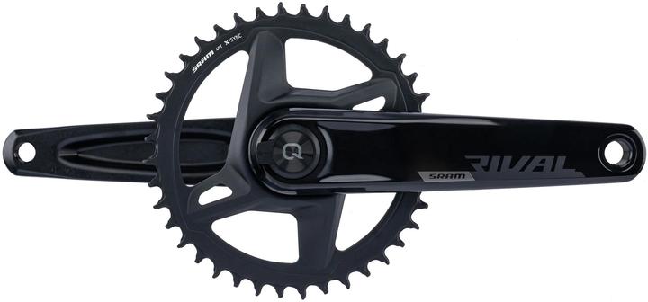 Actual product image Quarq Power Meter Crankset Rival eTap AXS Wide 1x DUB (175 mm)