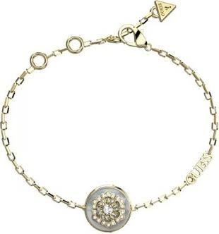 Guess - Stylish gold-plated La Fleur bracelet JUBB04549JWYG - Length: 14.5 cm (14.50 cm, Edelstahl)
