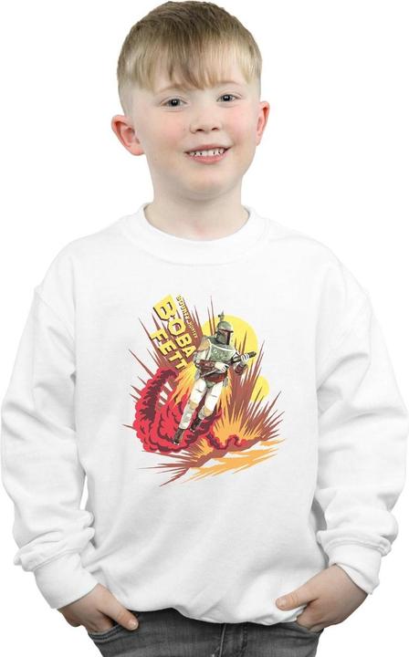 Immagine prodotto Star Wars Boba Fett Rocket Powered Felpa Ragazzi (116)