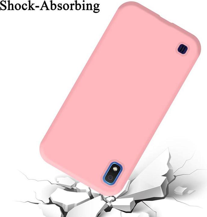 Produktbild Cadorabo TPU Liquid Silicone Case Cover (HTC One M10, Samsung Galaxy A10)