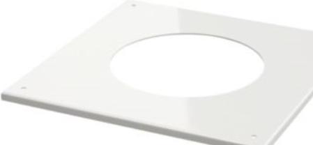 Bosch Home Comfort DN125 - Daekskaerm - hvid, til aftraek