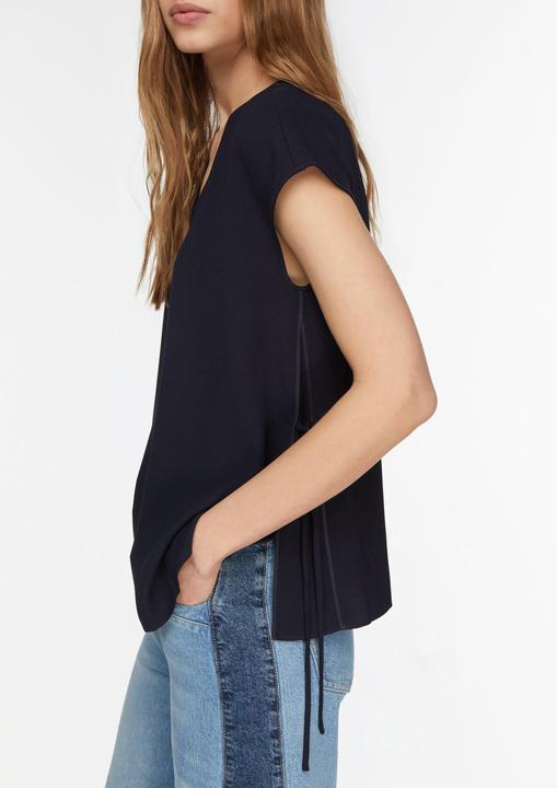 Immagine prodotto Comma Crêpe-Bluse mit dekorativen Riemendetails (36)