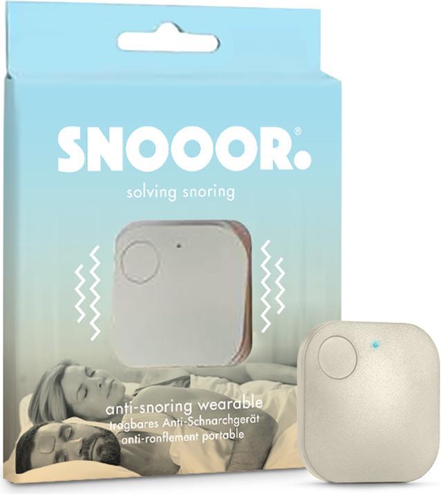 Actual product image Snooor Anti-snoring wearable