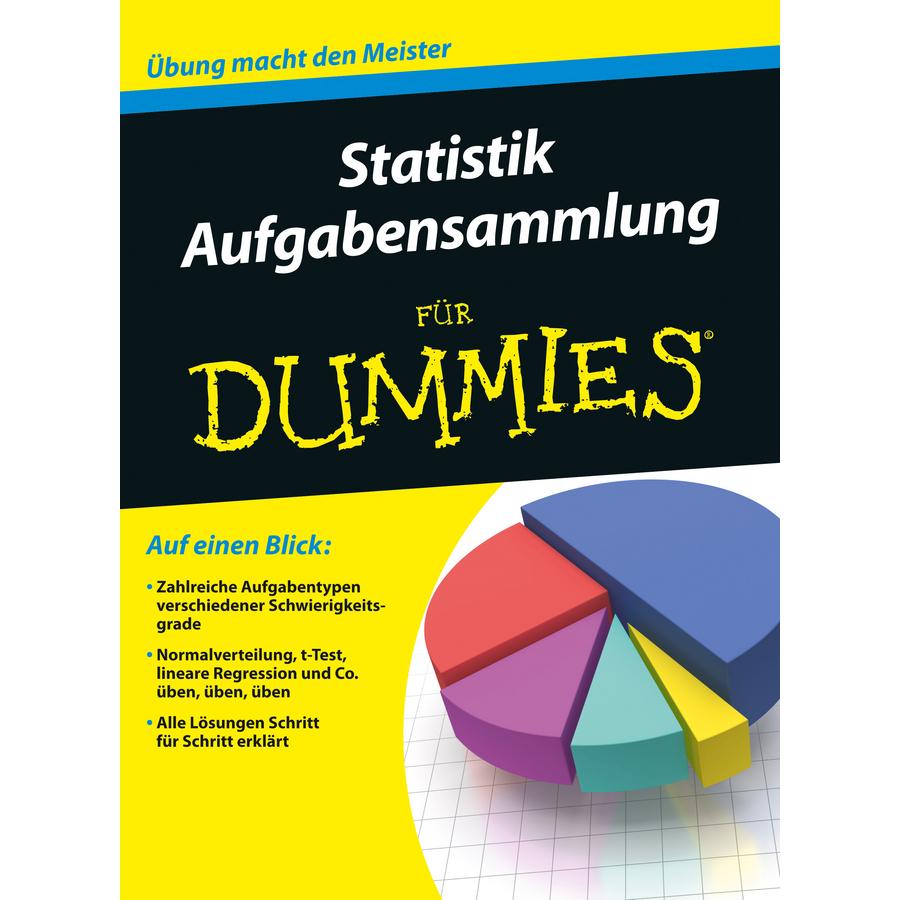 Aufgabensammlung Statistik für Dummies, Schulbücher von Wiley-VCH