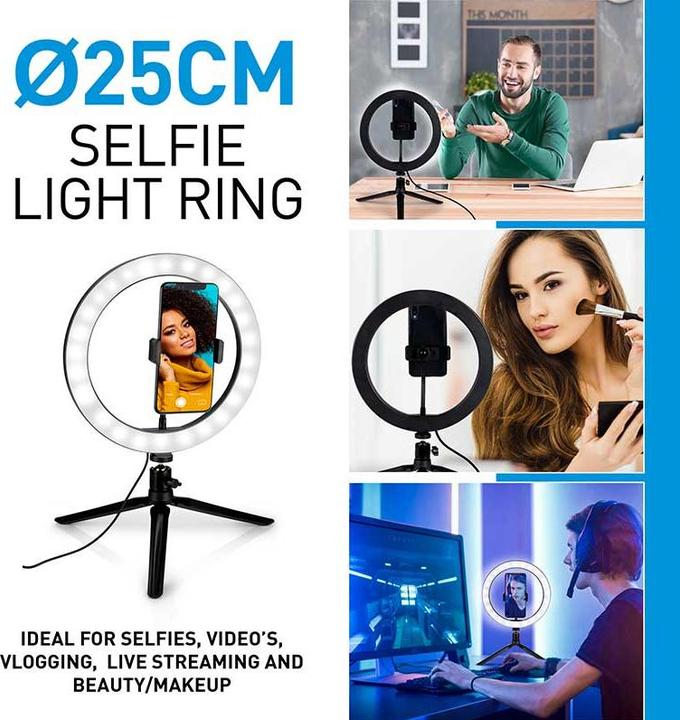 Produktbild Grundig Selfie-Lichtring 120 LED, 25cm