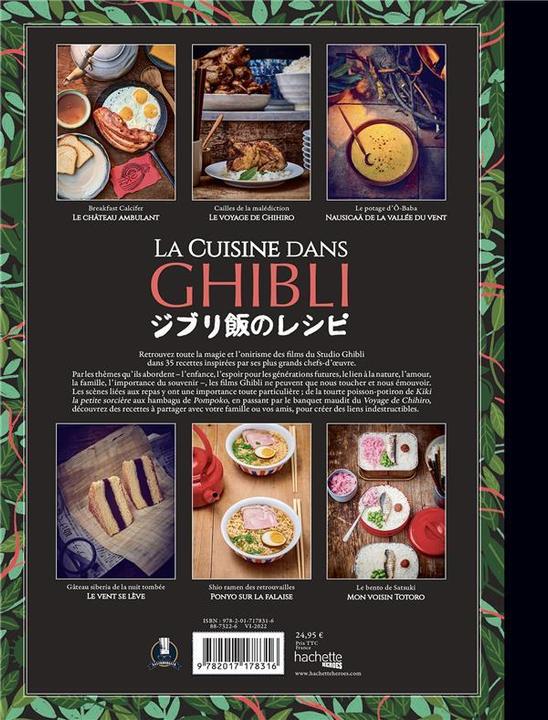 Immagine prodotto La cuisine dans Ghibli : les recettes du studio légendaire (Francese, Villanova Thibaud, 2022)