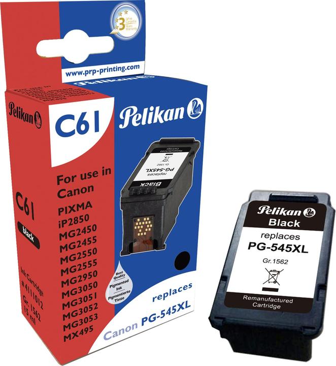 Actual product image Pelikan Ink for Canon PG545XL (FC)