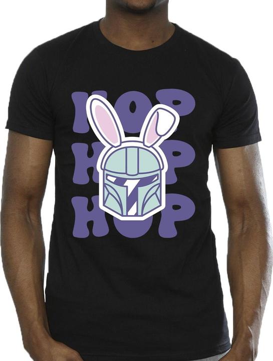 Immagine prodotto Star Wars The Mandalorian Hop Into Easter Maglietta Uomo (XXL)