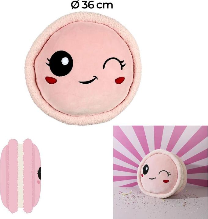 Image du produit Sombo Peluche macaron rose (36 cm)