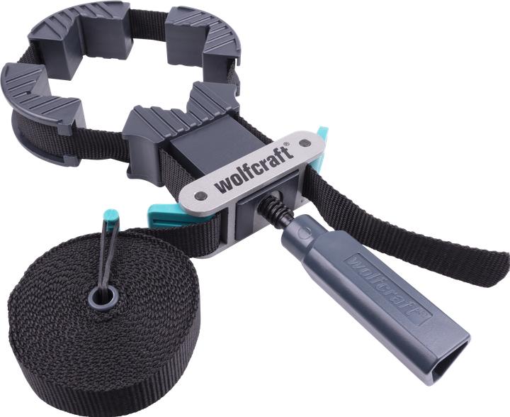 Produktbild wolfcraft 1 Rahmen-Bandspanner m. 4 Spannbacken 4m