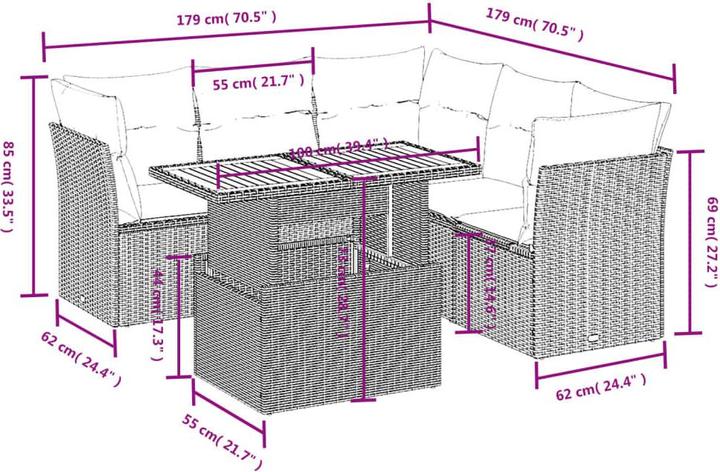 Produktbild vidaXL Katalina