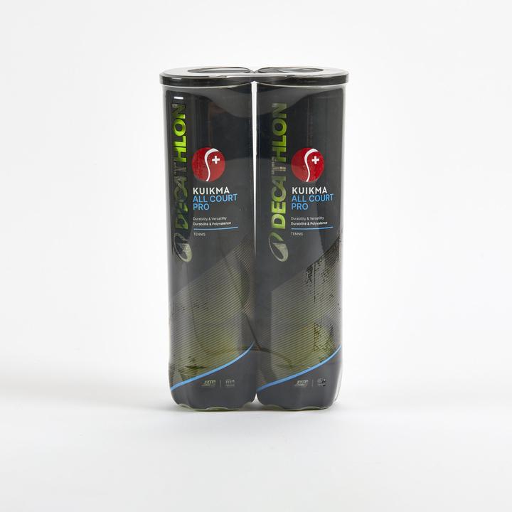 Produktbild Artengo Versatile Tennis Ball All Court Pro Swiss 2 x 4-Packs