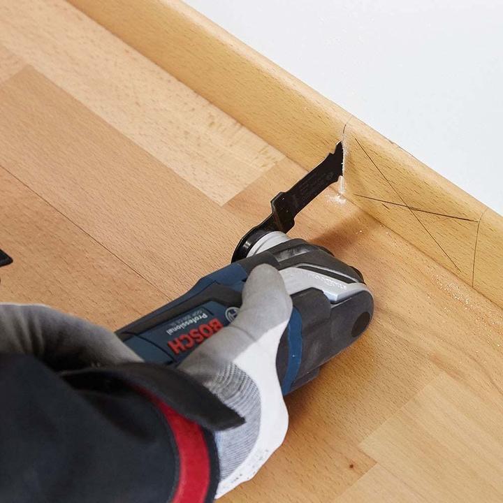 Produktbild Bosch Zubehör Starlock Boden-/Einbau-Set, 4-teilig, bestehend aus Werkz. für Fussbodenarbeiten