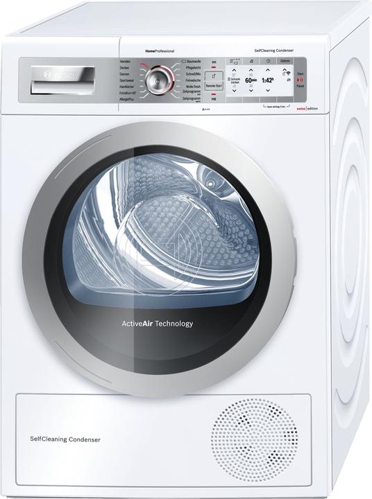 Produktbild Bosch Hausgeräte Wtyh7740ch (8 kg, Rechts, CH-Stecker)