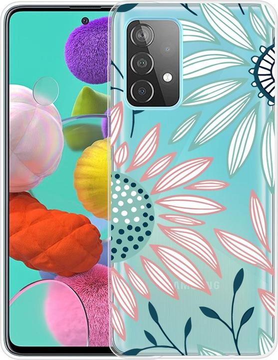Produktbild König Design Hülle Handy Schutz für Samsung Galaxy A52 4G 5G A52s Case Cover Etui Transparent (Samsung Galaxy A52, Samsung Galaxy A52s 5G)