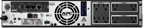 Produktbild APC SMX1500RMI2UNC mit Netzwerkkarte (1500 VA, 1200 W, Line-Interaktiv USV)