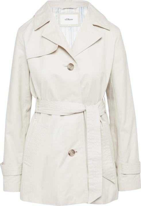 Immagine prodotto S.Oliver Outdoor-Jacke Kurzer Trench mit Gürtel