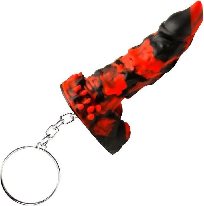 Produktbild Frisky Feuer Dämon Silikon Schlüsselanhänger