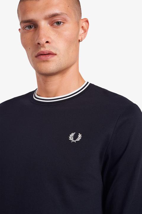 Produktbild Fred Perry Shirt Long Sleeve black (XL)
