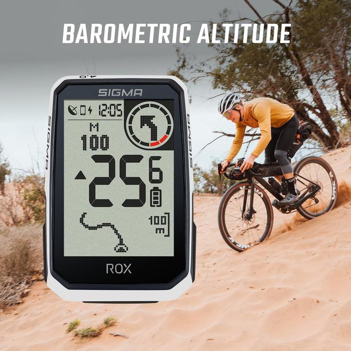 Actual product image Sigma ROX 4.0 GPS Endurance Computer - weiss