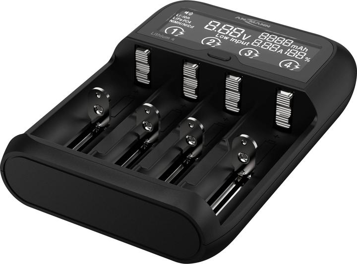 Immagine prodotto Ansmann Caricabatterie con 8 batterie digitali NiMH Mignon 2650mAh (8 pz., AA, 2650 mAh, Batteria + Caricabatterie)