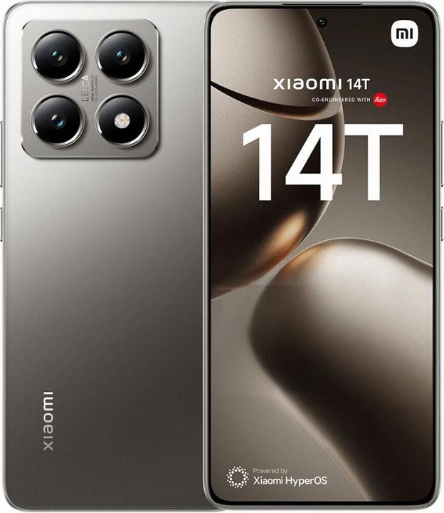 Produktbild Xiaomi 14T (512 GB, Titan Gray, 6.67", SIM + eSIM, 5G)