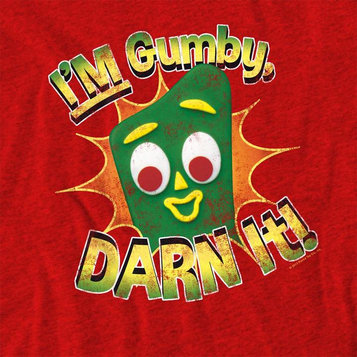 Produktbild Gumby Darn It TShirt meliert (L)