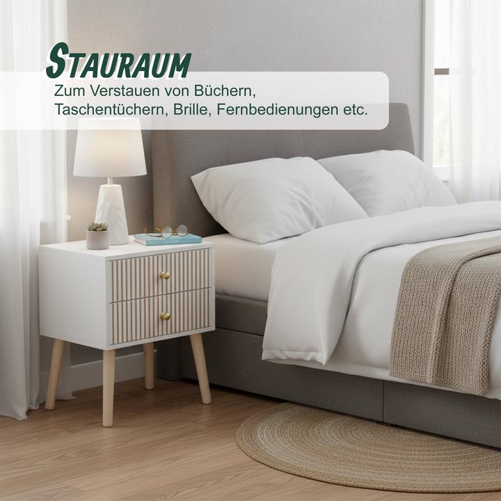 Actual product image Relaxdays nightstand (40 x 30 x 47 cm)