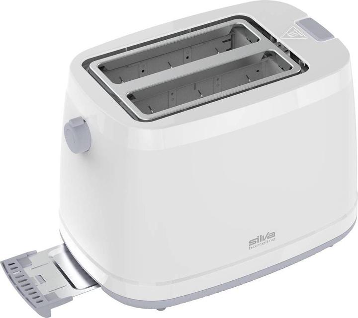 Produktbild Silva Homeline TA 2302 Toaster mit Brötchenaufsatz Weiss