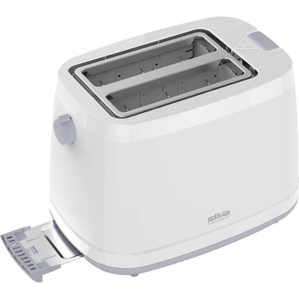 Thumbnail - Silva Homeline TA 2302 Toaster mit Brötchenaufsatz Weiss, Toaster, Weiss