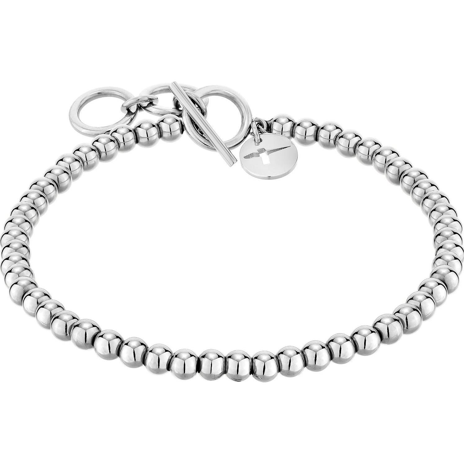 Tamaris, Armschmuck, Steel ball bracelet TJ-0136-B-17 (L), (18 cm, Edelstahl)