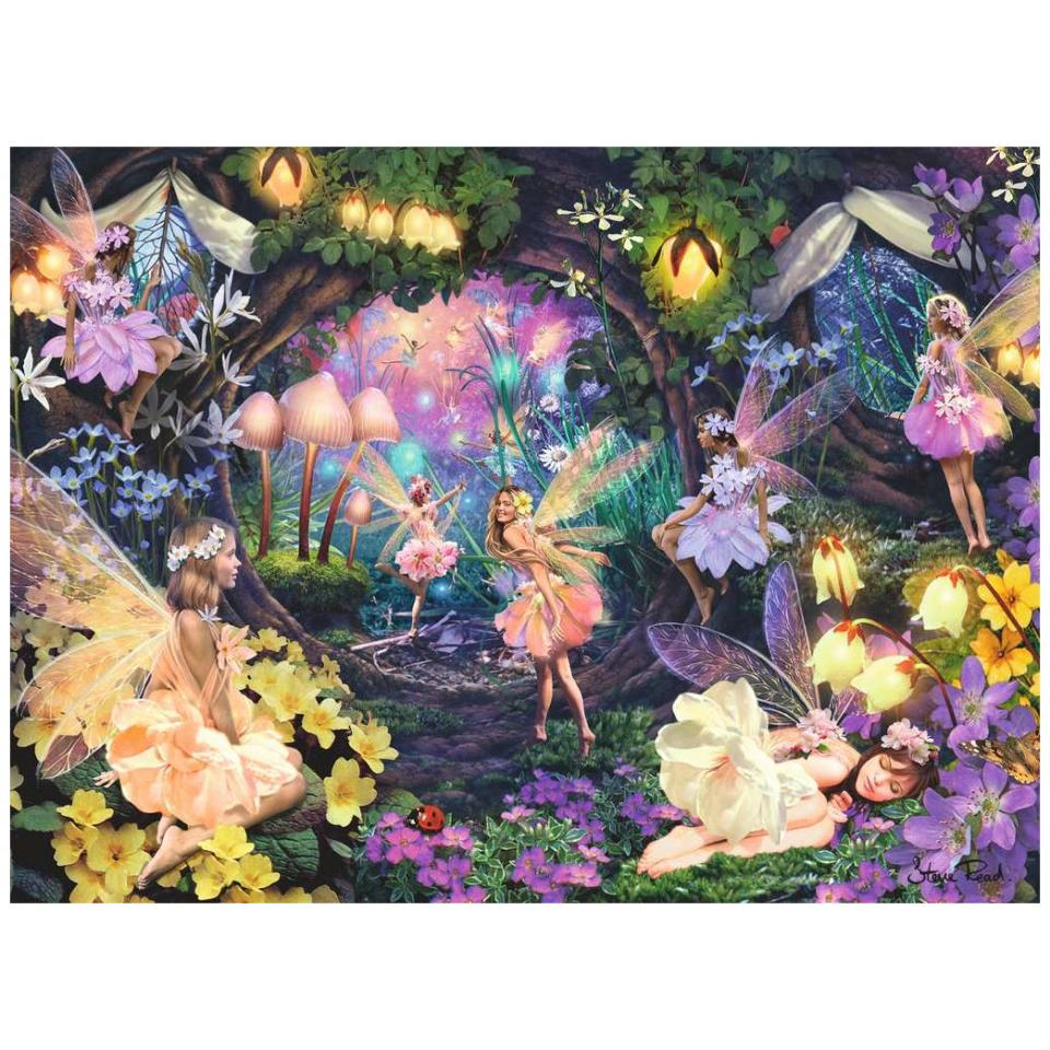 Thumbnail - Ravensburger Leuchtende Waldfeen (100 Teile)