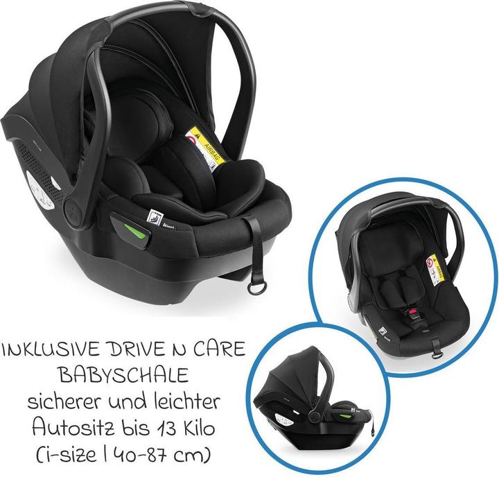 Actual product image ABC Design S Three + carrycot (0 Months - 4 years)