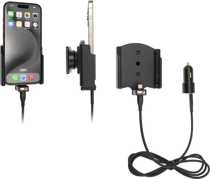 Actual product image Brodit 721369 iPhone 15&15 Pro mount