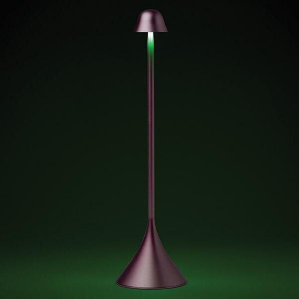 Actual product image Lexon LED lamp STELI 28,6cm Light-Pink