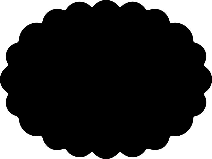 Actual product image VBS Magnetic Punch "Circle oval toothed", 37x22 mm