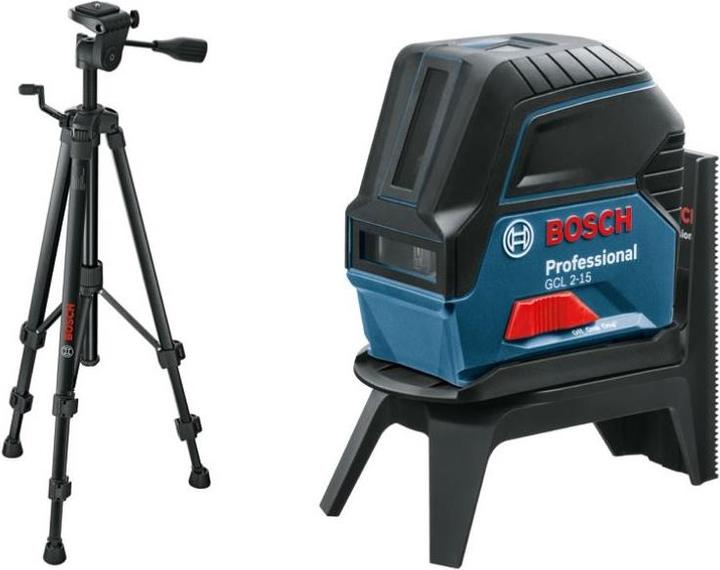 Bosch Professional Laser de ligne GCL 2-15 avec trépied BT 150