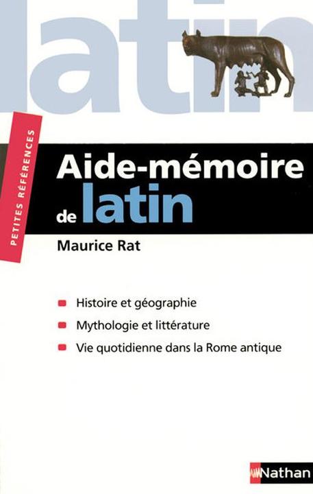 Produktbild Aide-mémoire de latin (Französisch, Rat Maurice, 2008)