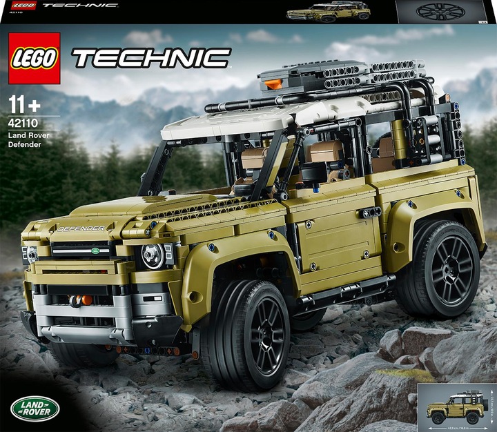 LEGO Land Rover Defender (42110, LEGO Technic, LEGO difficiles à trouver)