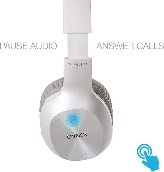 Actual product image Edifier W800BT Plus wireless headphones, aptX (white) (NC, 55 h, Wireless)