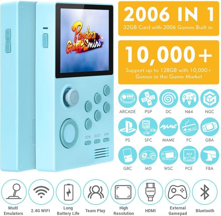 Immagine prodotto Pandora Spielkonsole mit 2006 Games
