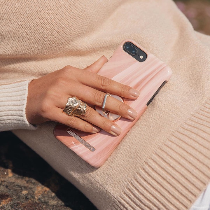 Actual product image iDeal Of Sweden Magnetic Ring Mount Pink