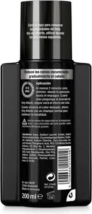 Image du produit Alpecin Grey Attack (200 ml, Shampoing liquide)